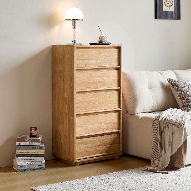 Vivian Rubberwood Chest of Drawers 60cm / 80cm / 150cm – view 31