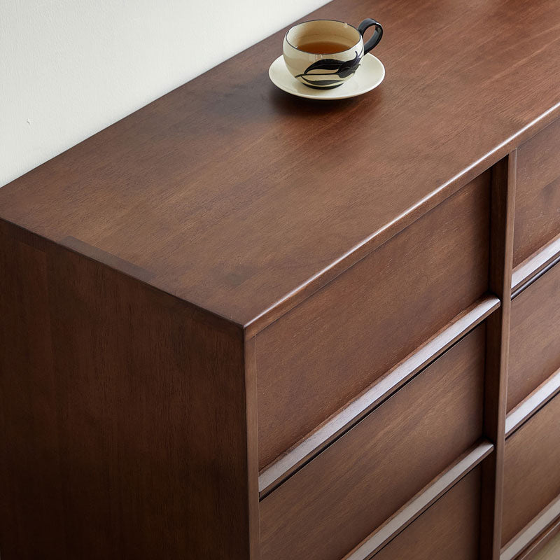 Vivian Rubberwood Chest of Drawers 60cm / 80cm / 150cm – view 4