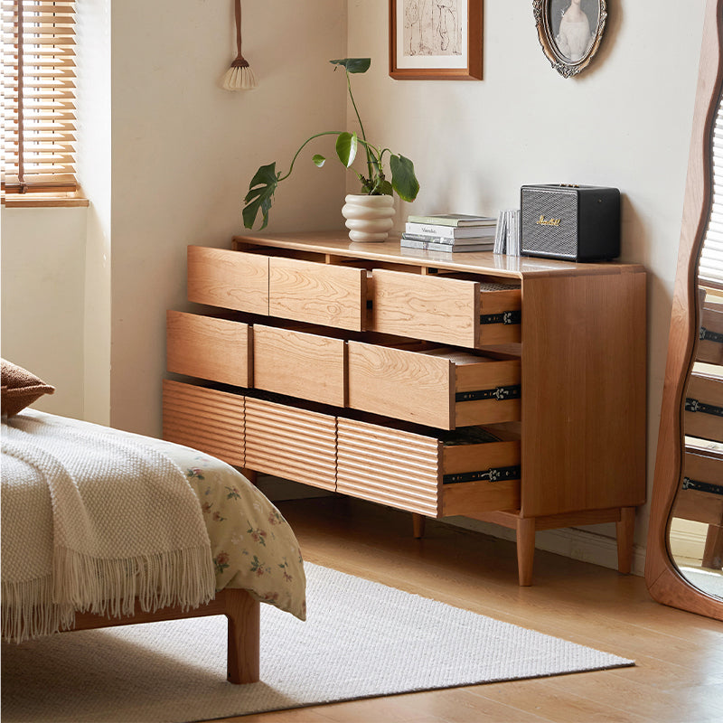 Katie Solid Cherry Wood Chest of Drawers 61cm / 91cm / 121cm / 151cm – view 2