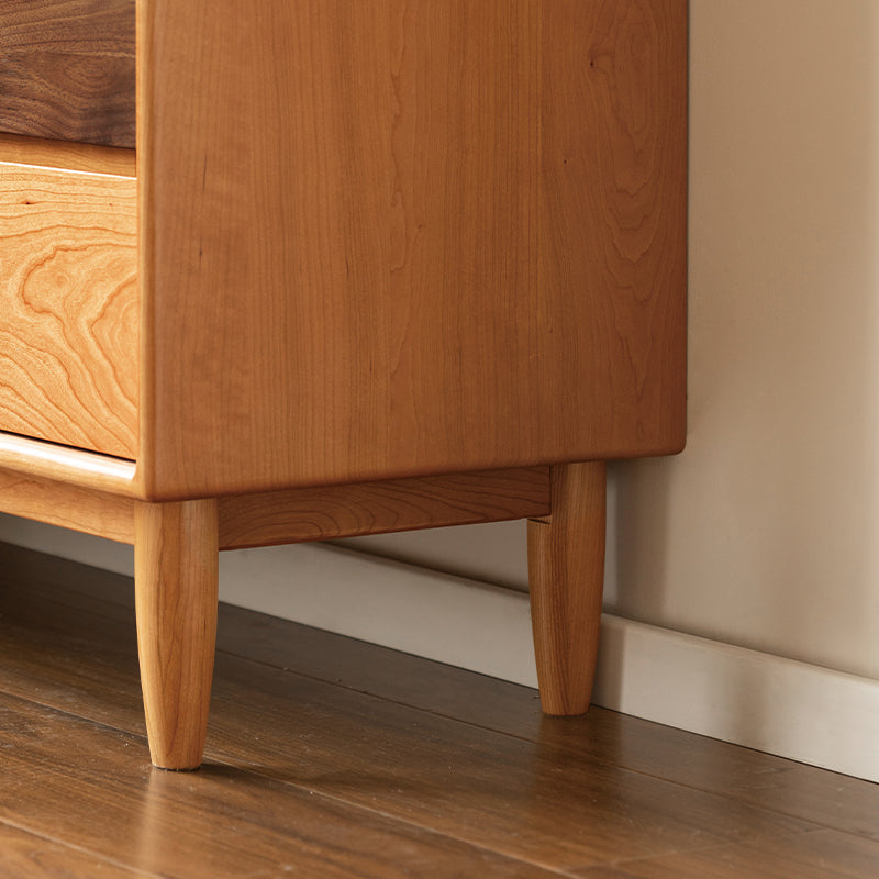 Laura Solid Cherry Wood Chest of Drawers 58cm / 117cm – view 14