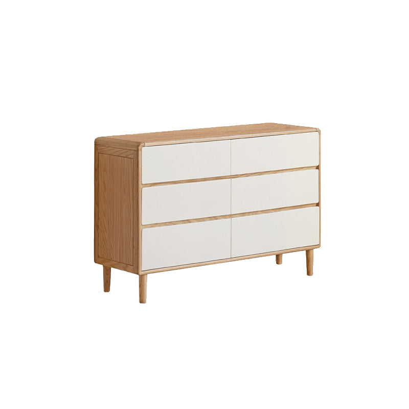 Conrad Solid American Oak and Pinewood Chest of Drawers 56cm 81cm 121cm 150cm – 121cm, view 19