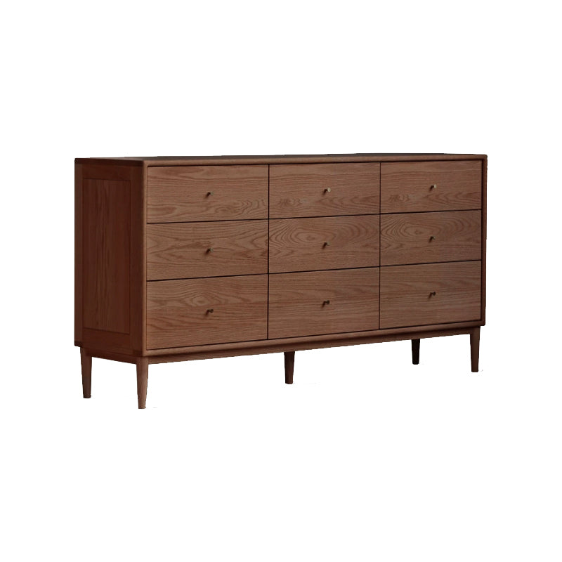 Geoffrey Solid American Oak Chest of Drawers 61cm / 111cm / 135cm / 165cm – view 10