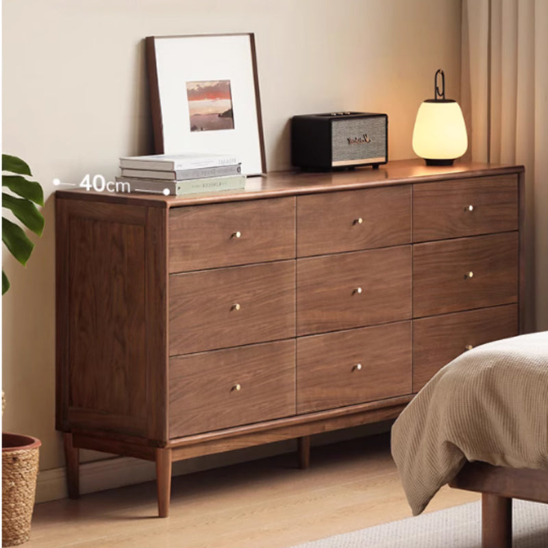 Geoffrey Solid American Oak Chest of Drawers 61cm / 111cm / 135cm / 165cm – view 8