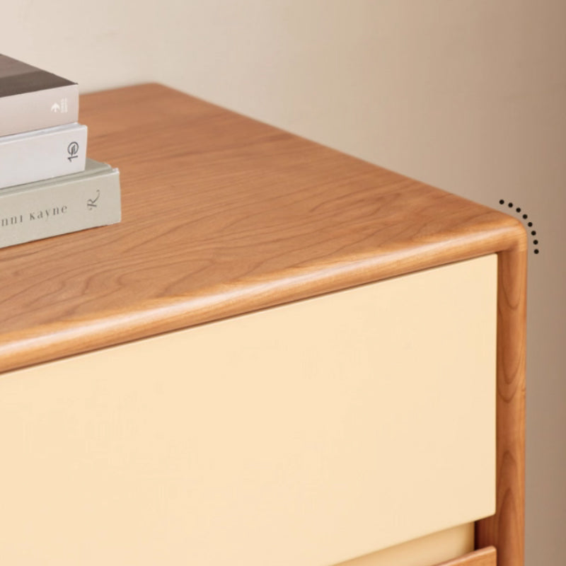 Esme Solid Cherry Wood Chest of Drawers 61cm / 121cm / 150cm – view 5