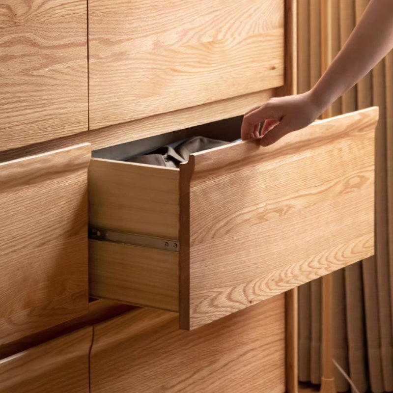 Richard Solid American Oak Chest of Drawers – view 3
