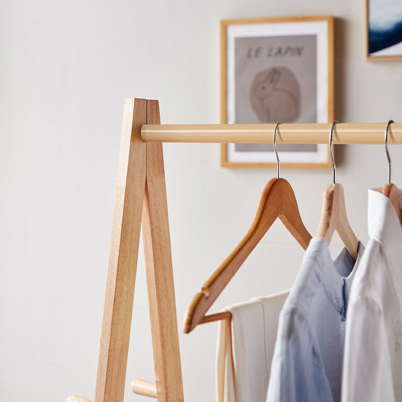 Dominique Rubberwood Coat Rack with Shelf, 2 Sizes – view 9