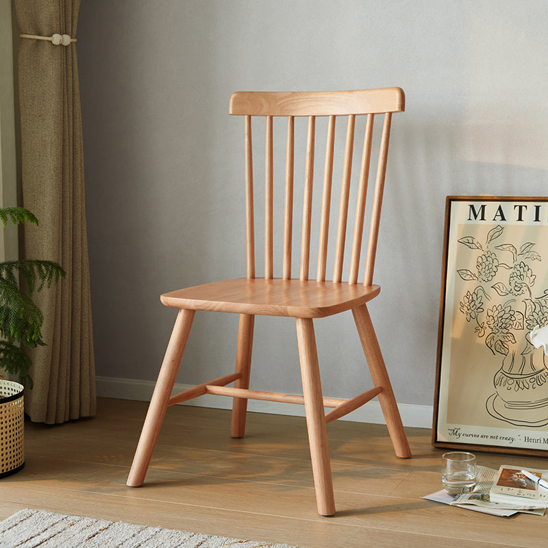 Debra Wooden Dining Chair in Rubberwood