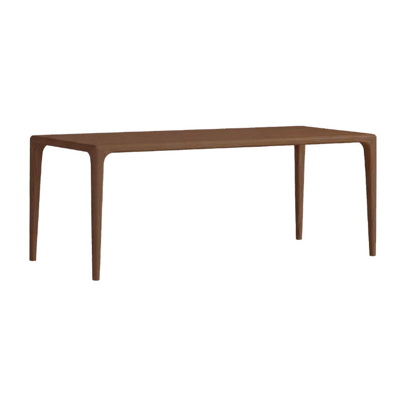 Xiomara solid ash timber dining table – Walnut 180cm, view 19
