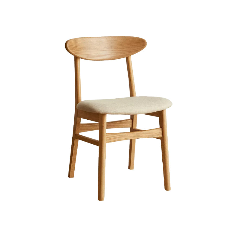 Yasmine Wooden Dining Chair in Rubberwood or Solid Oak – C, view 26